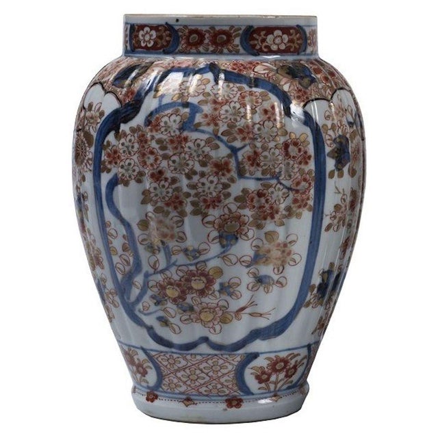 Antique Japanese Porcelain Vases, Set of 2 For Sale - Image 4 of 6