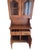 Brown Vintage Richardson Brothers Solid Wood Country Hutch Cabinet With Glass Display Doors For Sale - Image 8 of 8