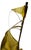 1970s Mid-Century Modern Brutalist Brass Sailboat Sculpture on Onyx Base by Yosi - 13" For Sale - Image 9 of 13