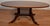 1940s English Regency Style Walnut Banded Satinwood Oval Top Coffee Table For Sale - Image 9 of 14