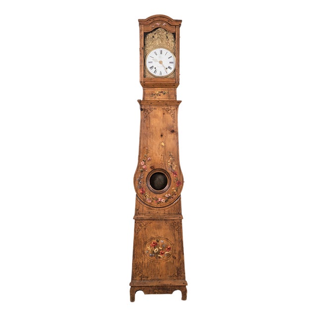 19th Century Tall Case or Comtoise Clock For Sale