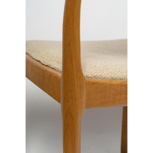 Brown Chairs attributed to Juul Kristensen, 1960s, Set of 4 For Sale - Image 8 of 10