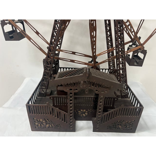 20th Century Model of a Ferris Wheel, Fairground Carousel For Sale - Image 13 of 18