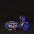 This charming pair of vintage Mandarin duck figurines is a beautiful example of cloisonné enamel artistry. Each duck is...