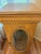 1980s 1980's Ethan Allen Style Blonde Pier-Curio Cabinet, With Handcrafted Wood Details For Sale - Image 5 of 7