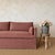 Textile Veles Sofa – Slip Covered For Sale - Image 7 of 8