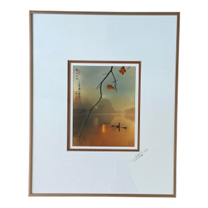 1990s Framed Asian Landscape Photography Art by Don Hong Oai - Signed