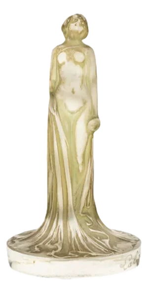 Draped Statuette by René Lalique, 1912