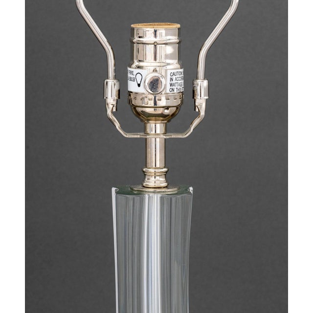 Early 21st Century Vaughan Designs Glass Column Lamps, 2 For Sale - Image 5 of 9