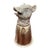 Vintage Gucci Silver-Tone Wild Boar Head Stirrup Cup For Sale