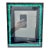 This vintage malachite inlay picture frame adds rich green color, dramatic movement, and refined Hollywood Regency style...