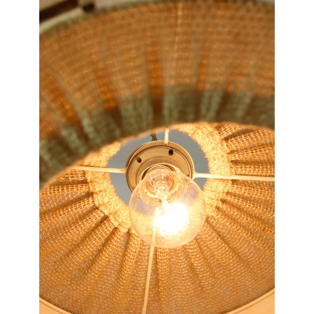 Mid-Century Modern Danish Pendant Lamp in Teak, 1960s For Sale - Image 16 of 18