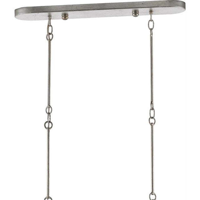 Grand Lotus Chandelier Currey & Company Oval For Sale In Columbia, SC - Image 6 of 9