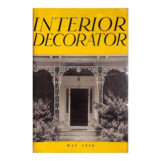 Interior Decorator May 1938 For Sale