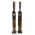 Rustic Pair of Vintage Old Nepal Wooden Chair Legs For Sale - Image 3 of 7