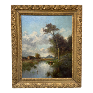 19th Century French Oil Painting