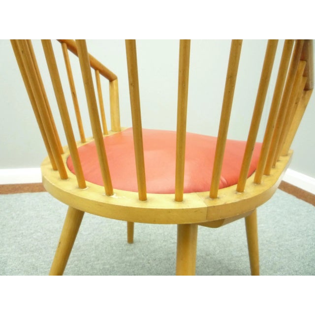 Set of Mid-Century Beech Armchairs, 1950s For Sale - Image 9 of 13