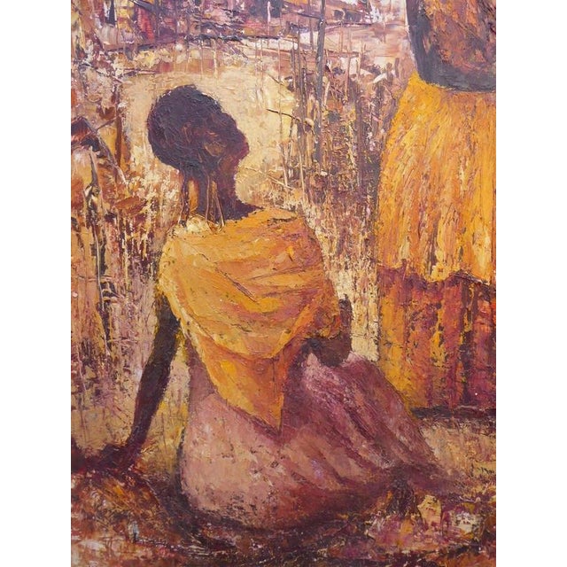 John Seldon, Tribal Women, 1962, Oil Painting For Sale - Image 11 of 14