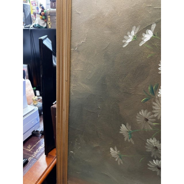 Nancy Lee, Still Life Composition, Oil Painting On Canvas For Sale - Image 9 of 14