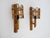Rattan Bamboo Lantern Wall Lights, 1960s, Set of 2 For Sale - Image 4 of 10