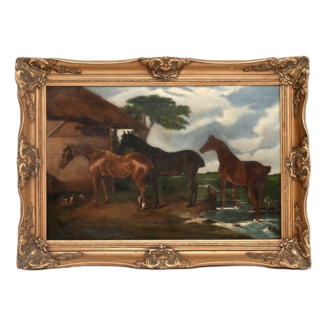 Animal Composition, 1790, Oil Painting on Canvas, Framed For Sale