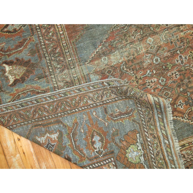 Zabihi Collection Tribal Persian Room Rug For Sale - Image 10 of 12