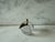 Mid-Century Modern Vintage Apple Shaped Blown Glass Paper Weight For Sale - Image 3 of 7