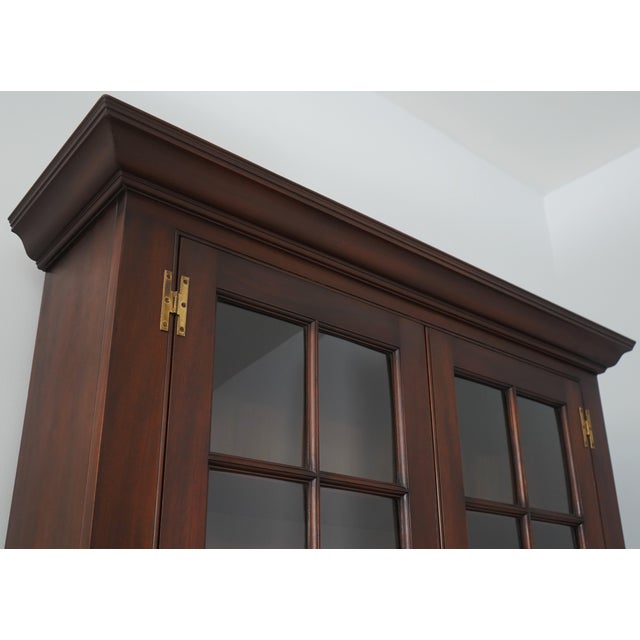 Kittinger Wa-1027 Colonial Williamsburg Mahogany Cupboard For Sale - Image 15 of 18