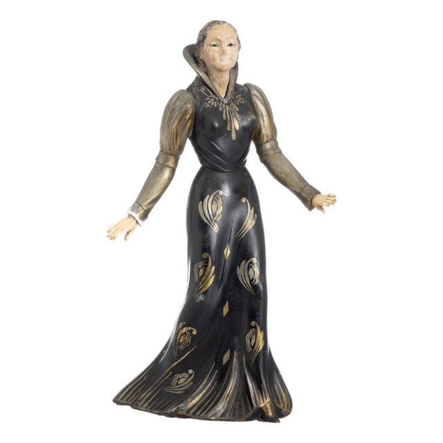 Woman Figurine by Salvatore Melani For Sale