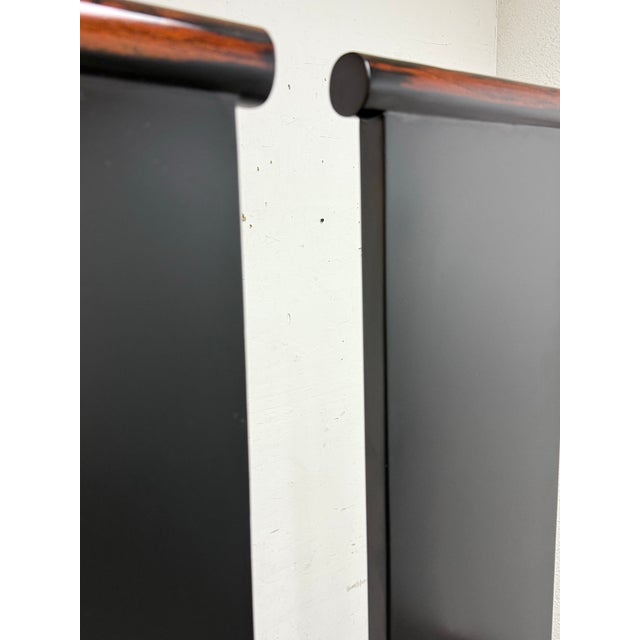 Custom Design Chinese Couple Tea Chairs + Nesting Table, Set For Sale - Image 4 of 11