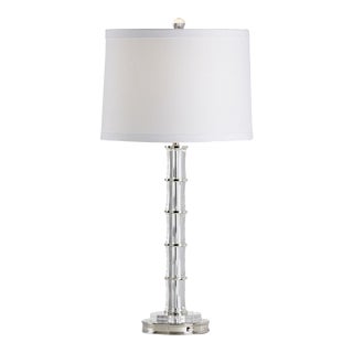 Chelsea House Bamboo Crystal Lamp For Sale