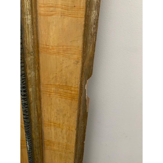 Polychrome Lacquered Portal and Door, 18th Century, Set of 4 For Sale - Image 14 of 15