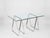 Italian Tubular Chromed Steel Trestles, 1970s, Set of 2 For Sale - Image 3 of 18