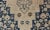 Textile Vintage Turkish Oushak Rug With Medium Blue, Brown and Cream Colors For Sale - Image 7 of 10