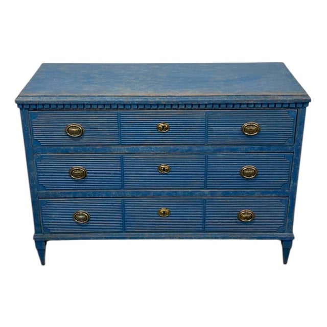 Mid 19th Century Gustavian Style Commode For Sale - Image 4 of 8