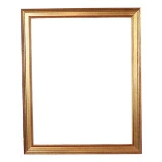 Sleek Classic Gold Frame For Sale