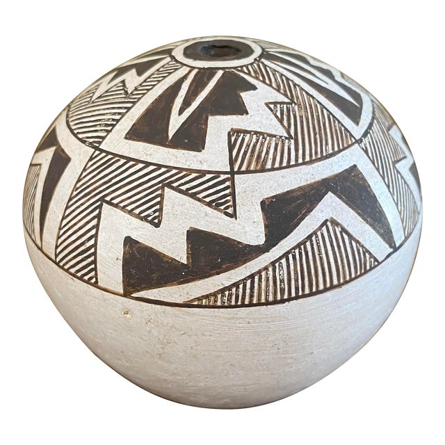 Vintage Pueblo Pottery Seed Jar, Marie Z. Chino, 19071982 Chairish