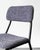 Mid-Century Modern Italian Side Chair in Fabric For Sale - Image 4 of 7