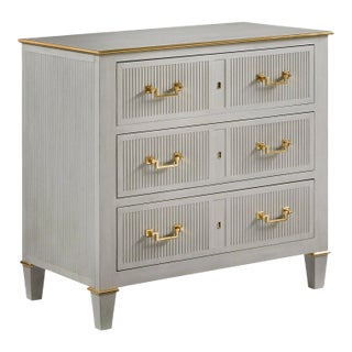 Modern History Copenhagen Bedside Chest - Grey For Sale