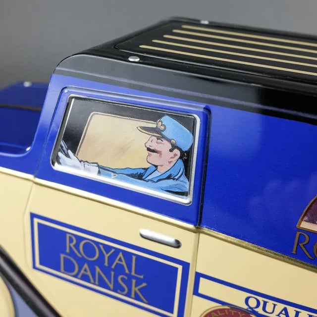 Vintage Danish Biscuit Tin from Royal Dansk For Sale - Image 7 of 15