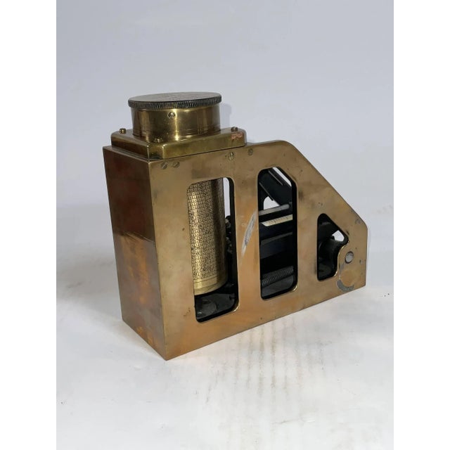 Brown British Admiralty Pattern Clinometer Inspectors Level For Sale - Image 8 of 12