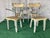 Set of Four Faux Bois Garden Chairs For Sale - Image 4 of 14