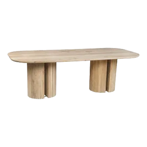 Matthew Izzo Home Oversized Neoteric Wood Dining Table