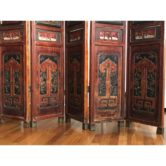 Antique Chinese Screen / Room Divider Chairish