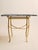 1980s The Vintage Iron Scroll & Slate Console Table For Sale - Image 5 of 9