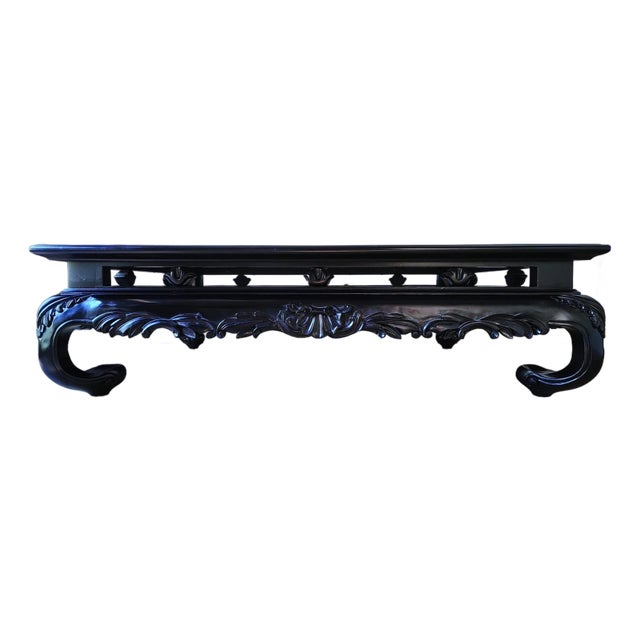 Ralph Lauren Style Custom Ming Coffee Table For Sale