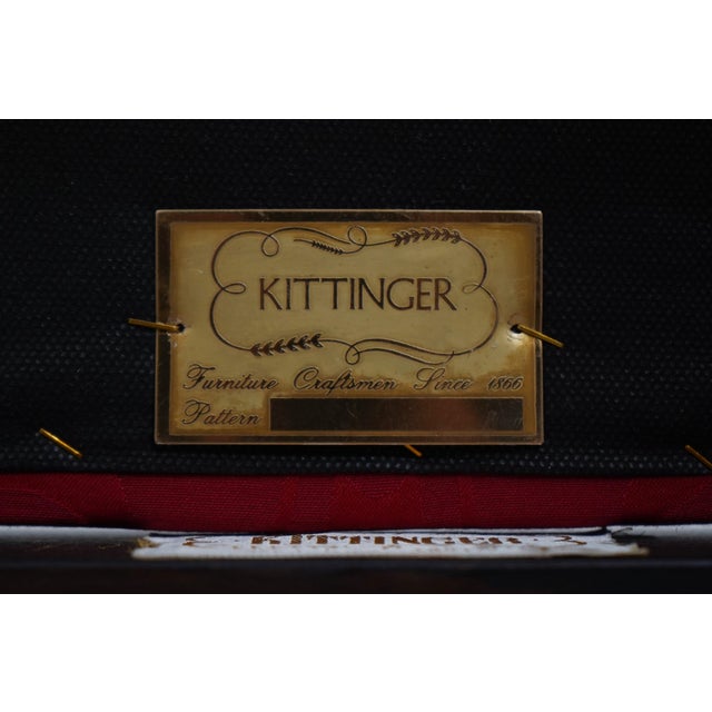 Set of 8 Kittinger Mahogany Dining Room Chairs For Sale - Image 10 of 12