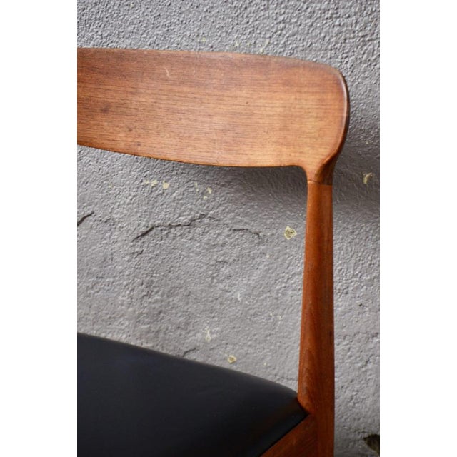 Scandinavian Teak Dining Chair by Johannes Andersen for Uldum Møbelfabrik For Sale - Image 6 of 14