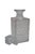 Mid-Century Modern Vintage Fostoria Glass Geometric Square Liquor Bar Bottle Decanter For Sale - Image 3 of 15