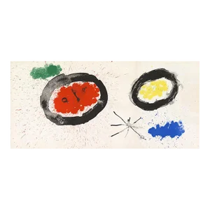 Joan Miro Lithograph, "Derriere Le Miroir No.139-140 Artigas" (1963)